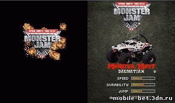 MonsterJam игры для мобильного телефона